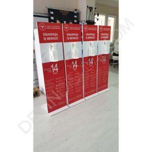 DİRSEK BASMALI HİJYEN DEZENFEKTAN STANDI