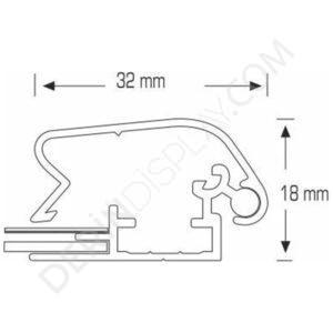 32MM ALÜMİNYUM ÇERÇEVE - Görsel 8