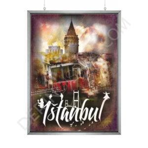 ÇİFT TARAFLI SÜRGÜLÜ DÜZ ÇERÇEVE