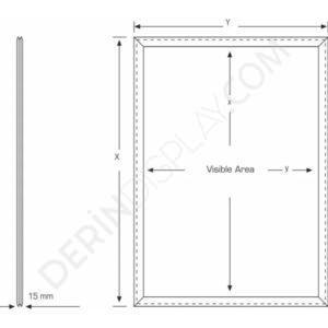 ÇİFT TARAFLI SÜRGÜLÜ OVAL ÇERÇEVE - Görsel 6