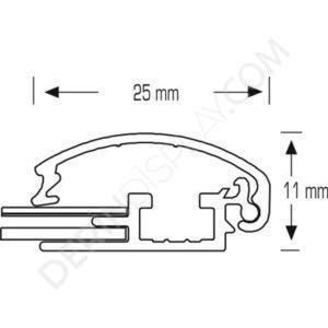 25MM YANMAZ AFİŞ ÇERÇEVE - Görsel 6