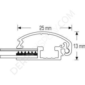 25MM SU GEÇİRMEZ ALÜMİNYUM ÇERÇEVE - Görsel 6