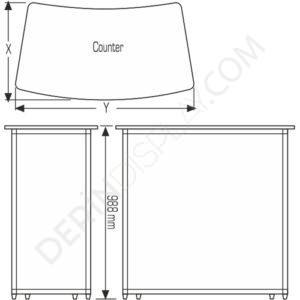 Panset Masa Oval 70 Cm - Görsel 9