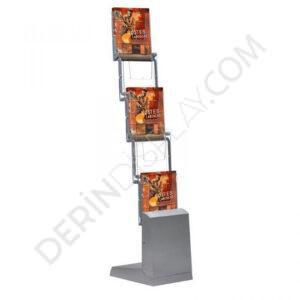 TOPLANABİLİR AKORDİON BROŞÜR STANDI A4