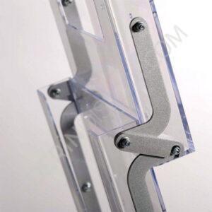 TOPLANABİLİR AKORDİON BROŞÜR STANDI A4 - Görsel 4