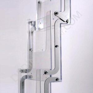 TOPLANABİLİR AKORDİON BROŞÜR STANDI A4 - Görsel 5