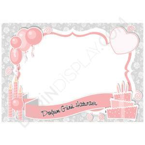 Doğum Günü Fotoğraf Çerçevesi