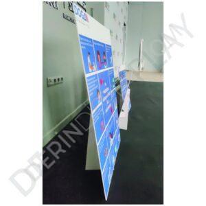 50cm x 70cm Ayaklı Kartonet Baskı