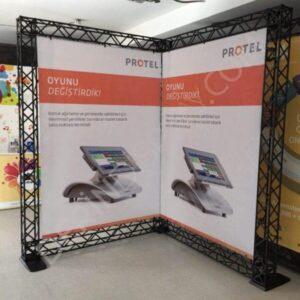 CROWN TRUSS STAND L 150CM + 150CM X 240CM