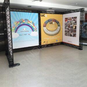 CROWN TRUSS STAND U 180CM + 405CM + 180CM X 240CM