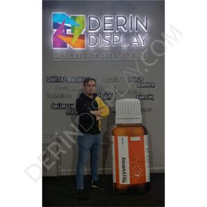 40x135 cm Cut Out Ayaklı Foreks Pano - Görsel 5