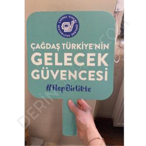 Çift Yön Foreks El Döviz, El Pankartı Baskı Kare