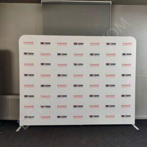 300x230 cm Kumaş Tekstil Stand Düz - Görsel 4