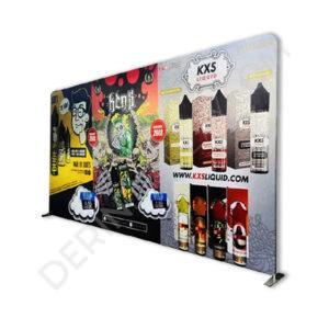 400x230 cm Kumaş Tekstil Stand Düz