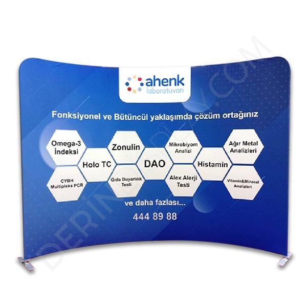 kumaş tekstil stand duz standart ölçü