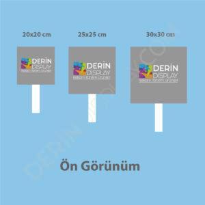 Tek Yön Foreks El Döviz, El Pankartı Baskı Kare