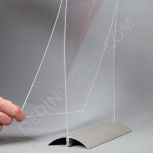 Swing Wing Masaüstü Föylük ve Menü Tutucu - Görsel 5