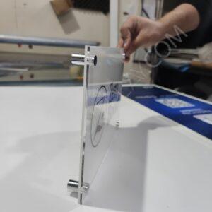 Pleksi Kapı Tabelası Çift Kat Pleksi Folyo Baskı - Görsel 6