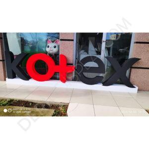 2d Kalın Strafor Harf Kesim