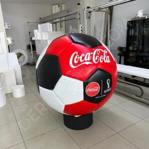 3d Strafor Köpük Coca Cola Futbol Topu