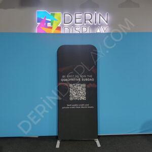 Kumaş Tekstil Rollup Banner YENİ BASKI - Görsel 5
