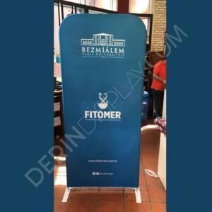 Kumaş Tekstil Rollup Banner YENİ BASKI - Görsel 7