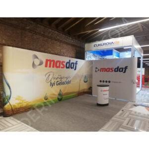 Örümcek Stand Corner 540 cm + 320 cm