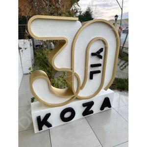 Strafor Rakam Kesim 30. Yıl