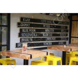 AKRİLİK OVAL TABANLI MASAÜSTÜ FÖYLÜK & MENÜ TUTUCU - Görsel 7