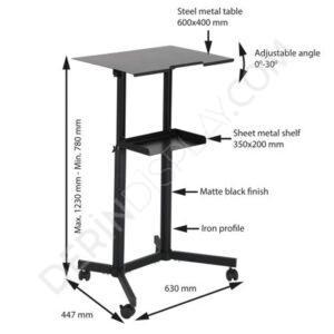 AYARLANABİLİR DİZÜSTÜ BİLGİSAYAR STANDI - Görsel 3