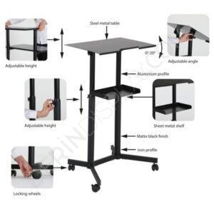 AYARLANABİLİR DİZÜSTÜ BİLGİSAYAR STANDI - Görsel 4