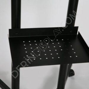 Ayarlanabilir AYAKLI LCD, PLAZMA, LED TV Standı, Televizyon Sehpası, Siyah TV Ünitesi, - Görsel 3