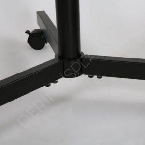 Ayarlanabilir AYAKLI LCD, PLAZMA, LED TV Standı, Televizyon Sehpası, Siyah TV Ünitesi, - Görsel 5