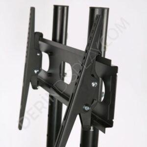 Ayarlanabilir AYAKLI LCD, PLAZMA, LED TV Standı, Televizyon Sehpası, Siyah TV Ünitesi, - Görsel 6