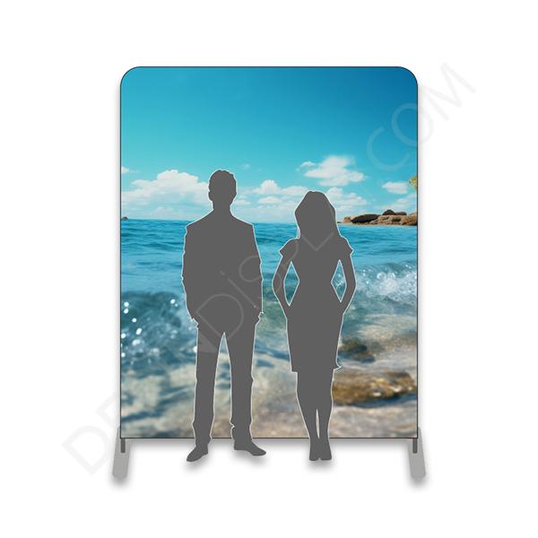 kumaş tekstil stand duz standart ölçü