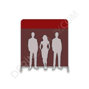 250×250 cm Kumaş Tekstil Stand Düz