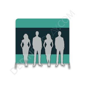 300×250 cm Kumaş Tekstil Stand Düz