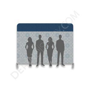 350×250 cm Kumaş Tekstil Stand Düz