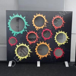 Ahşap Cut Out Backdrop Oyun Panosu - Görsel 4