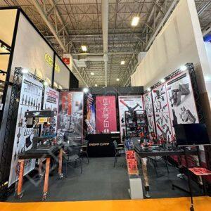 CROWN TRUSS STAND U 480CM + 480CM + 480CM x 300CM