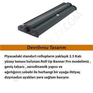 150x200 cm Lux Pro Rollup Banner Stand - Görsel 8