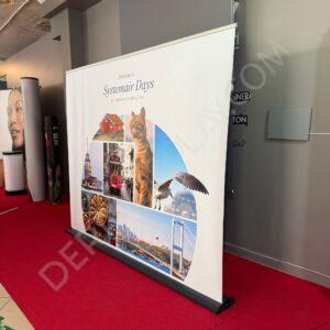250x200 cm Lux Pro Rollup Banner Stand