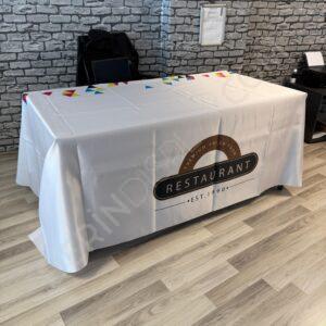 200x290 Cm LOGOLU MASA ÖRTÜSÜ - Görsel 4