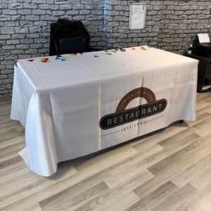 200x290 Cm LOGOLU MASA ÖRTÜSÜ - Görsel 4