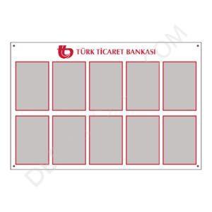 Pleksi Duyuru ve İlan Panosu 10 x A4 - Görsel 3