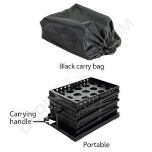 Snapper Katlanabilir Çift Taraflı Portatif Zik Zak Broşür Standı 6 Raflı A4 - Görsel 4