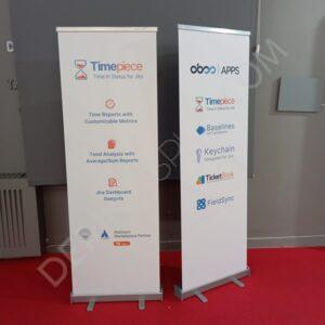 60x180 CM METAL (SAC) ROLLUP BANNER - Görsel 3