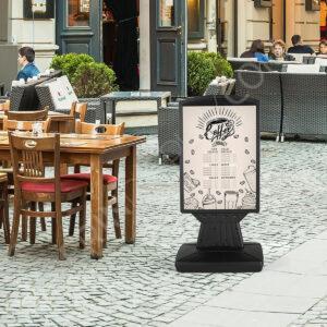 Master Sign Board Kaldırım Dubası Siyah - Görsel 4