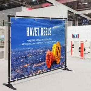 JUMBO TELESKOPİK BANNER STAND 220x220 cm