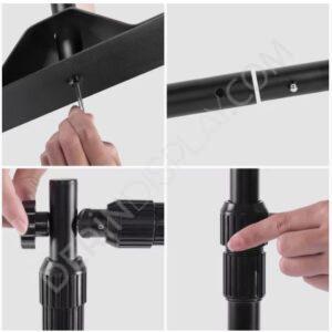 JUMBO TELESKOPİK BANNER STAND 220x220 cm - Görsel 4